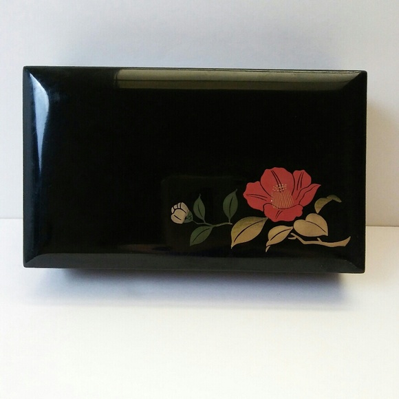 Other - Vintage 1983 Japanese Lined Jewelry Box with Lid